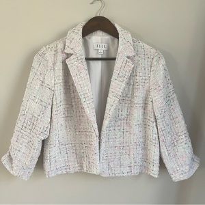 Elle Pastel Tweed Blazer NWT